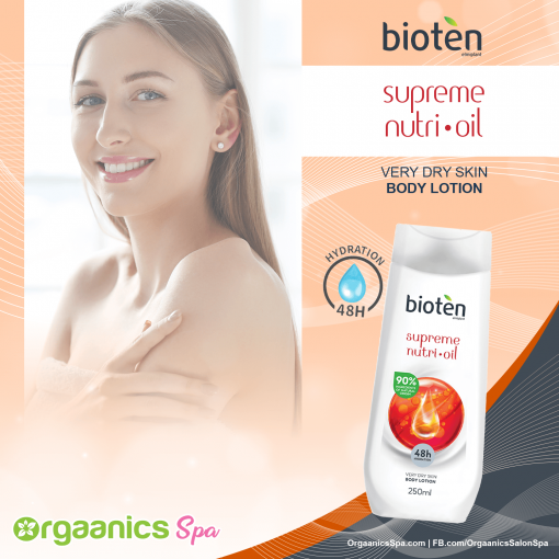 Bioten Supreme Nutri•Oil Body Lotion 250ml