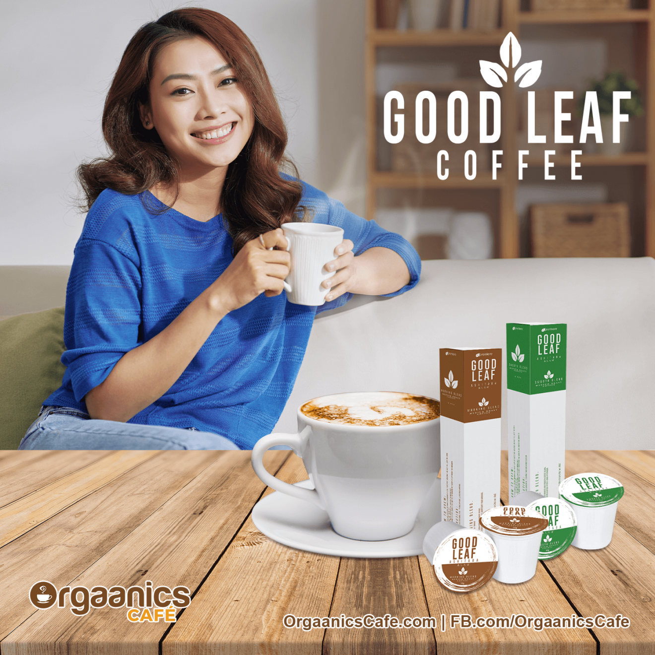 Good Leaf Premium Ashitaba Brewed Coffee