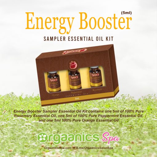 Energy Booster Sampler Essential Oil Kit